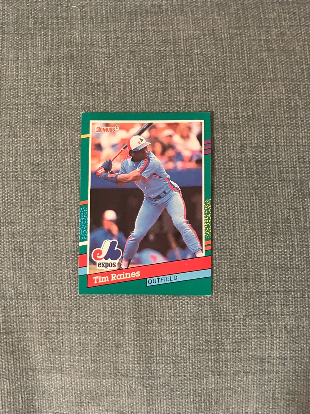 1991 Donruss Montreal Expos Baseball Card Trading Card